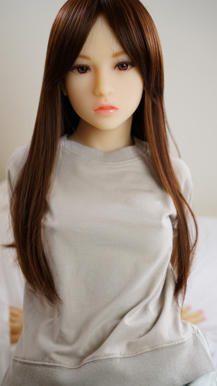 Doll Debbi 135 Cm Brown Wig Dollforever