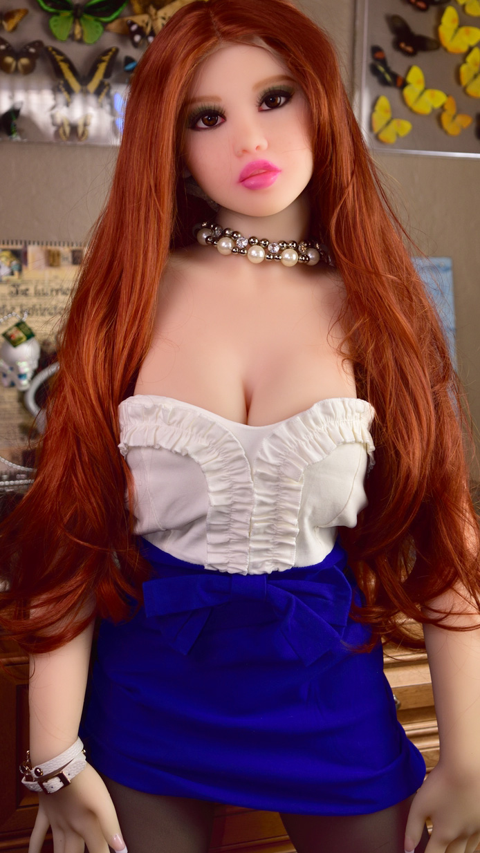 Doll Molly 146 cm Orange Wig dollforever